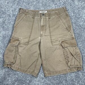 Vintage Polo Ralph Lauren Jeans Co Mens Shorts 33 Cargo Military Surplus 12" Y2K